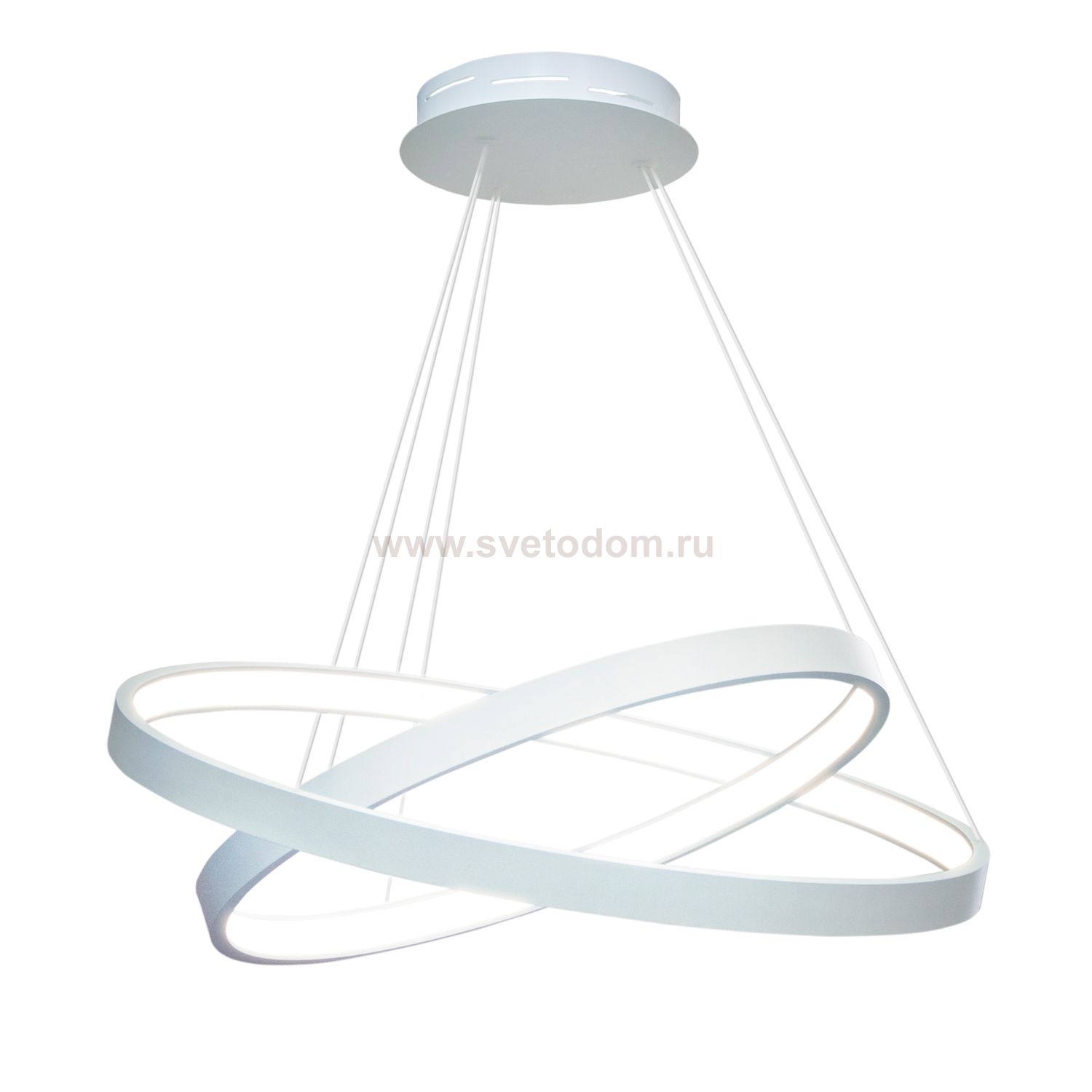 Люстра светодиодная белая TLRU2-30/40-01/W/3000К Лючера