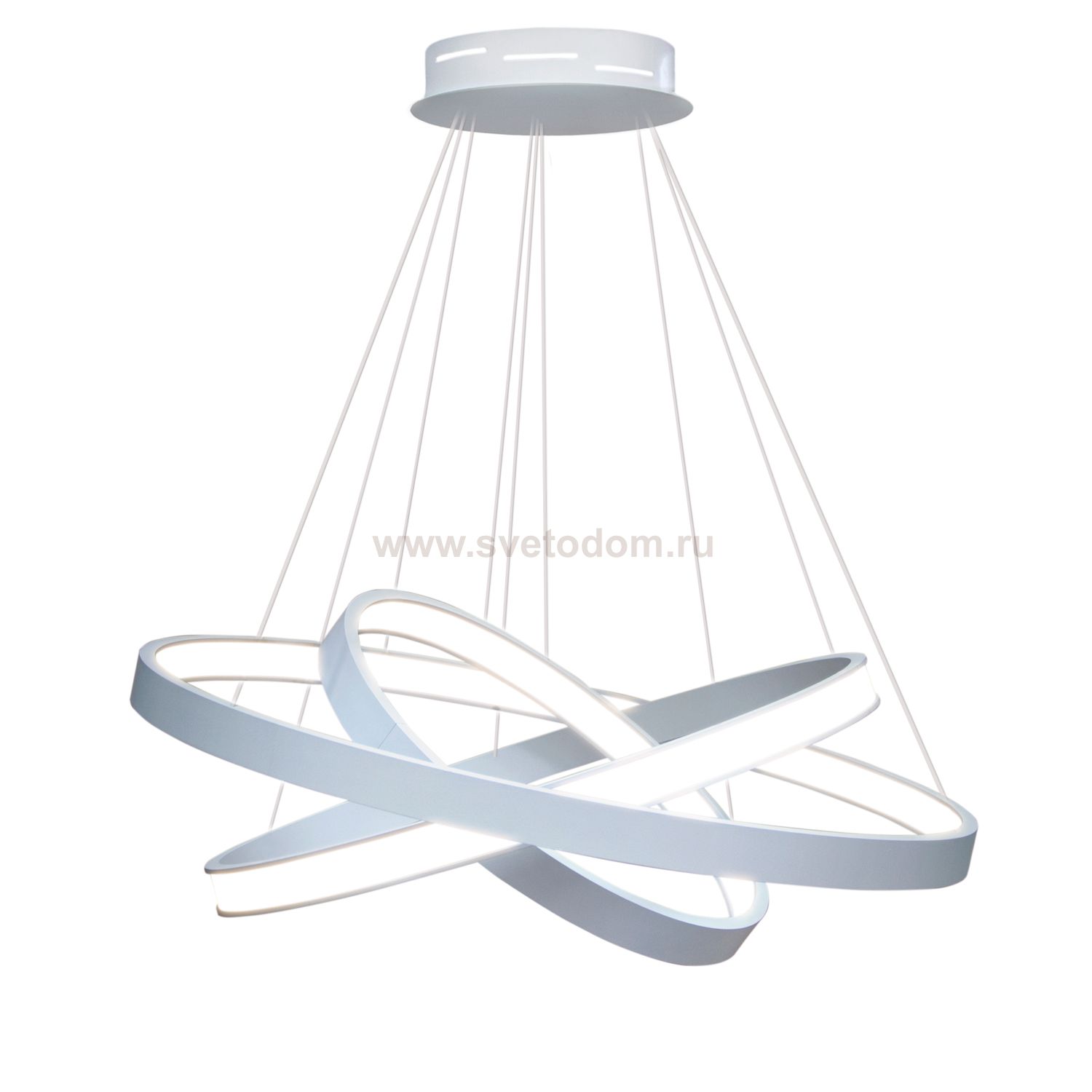 Люстра белая светодиодная TLRU3-30/40/50-01/W/3000К Лючера