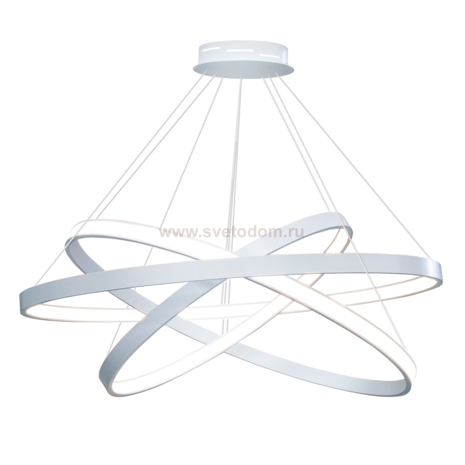 Люстра светодиодная белая TLRU3-50/60/70-01/W/3000К Лючера