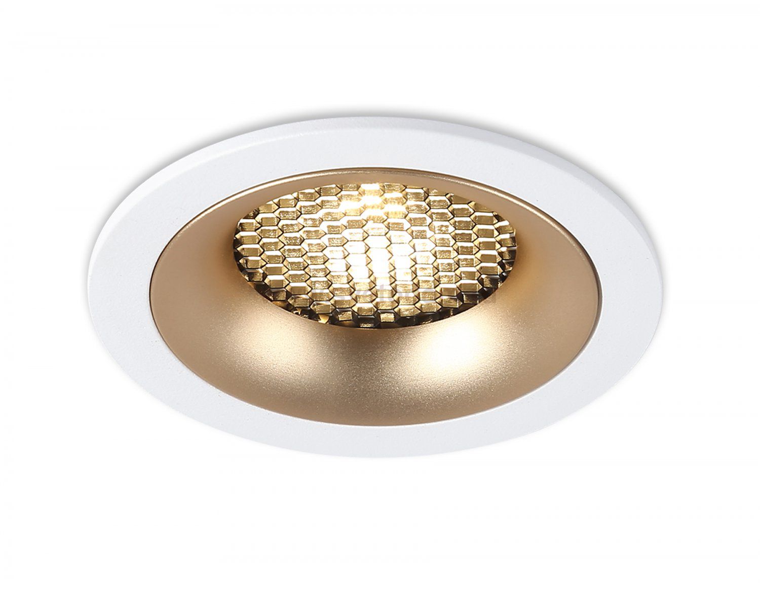 Светильник встраиваемый Ambrella TN102723 WH/GD белый/золото GU5.3 92*92*23