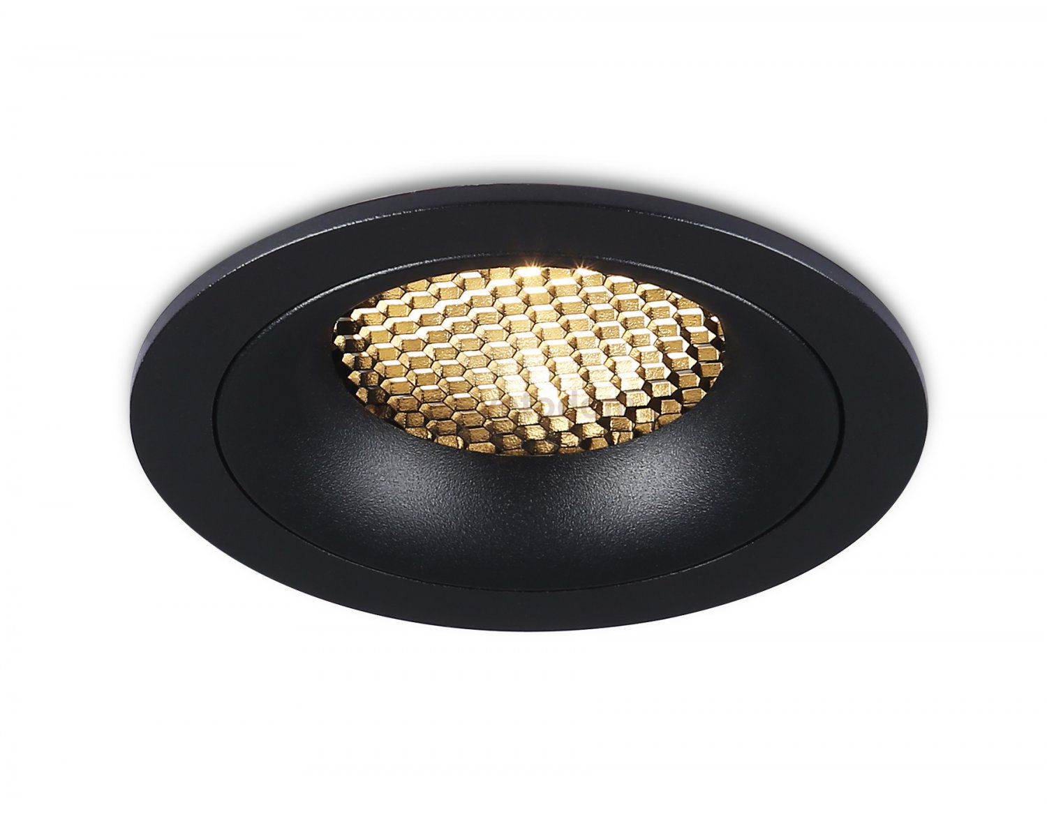 Светильник встраиваемый Ambrella TN102724 BK черный GU5.3 92*92*23