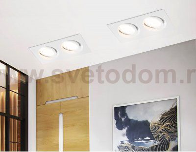 TN102745/2 WH белый IP20 GU5.3/2 180*95*25