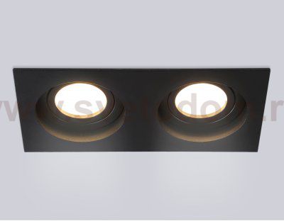 TN102760/2 BK черный IP20 GU5.3/2 200*100*32