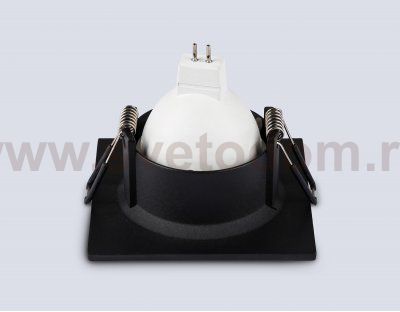 TN102812 BK черный GU5.3 85*85*35