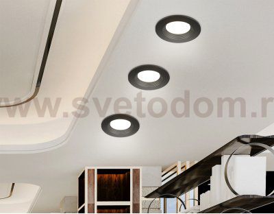 TN102816 BK черный GU5.3 D80*28