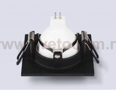 TN102818 BK черный GU5.3 78*78*28