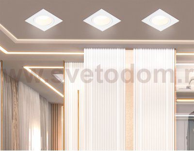 TN102826 WH/WH белый/белый GU5.3 92*92*50