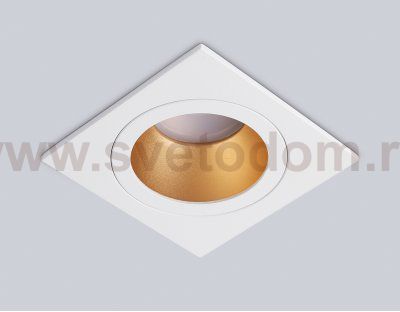 TN102827 WH/GD белый/золото GU5.3 92*92*50