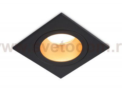 TN102829 BK/GD черный/золото GU5.3 92*92*50