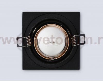 TN102829 BK/GD черный/золото GU5.3 92*92*50