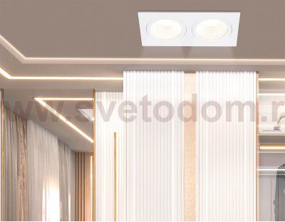 TN102830/2 WH/WH белый/белый GU5.3/2 178*93*50