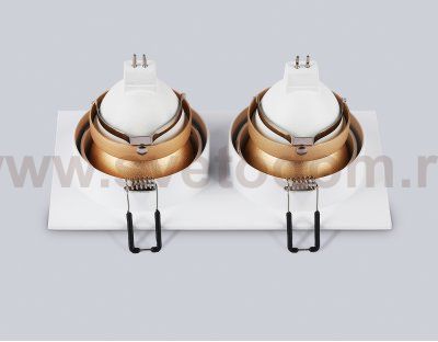 TN102831/2 WH/GD белый/золото GU5.3/2 178*93*50