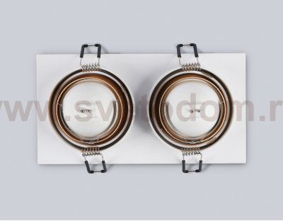 TN102831/2 WH/GD белый/золото GU5.3/2 178*93*50