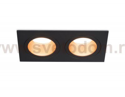 TN102833/2 BK/GD черный/золото GU5.3/2 178*93*50