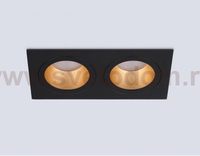 TN102833/2 BK/GD черный/золото GU5.3/2 178*93*50