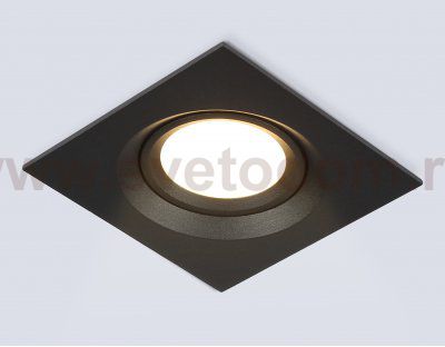 TN1144 BK черный IP44 GU5.3 95*95*38