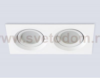 TN1145/2 WH белый IP44 GU5.3/2 180*95*38