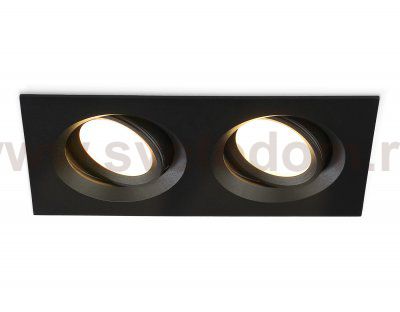 TN1146/2 BK черный IP44 GU5.3/2 180*95*38