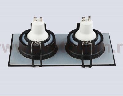 TN1146/2 BK черный IP44 GU5.3/2 180*95*38