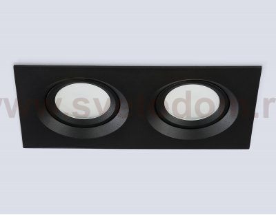 TN1146/2 BK черный IP44 GU5.3/2 180*95*38