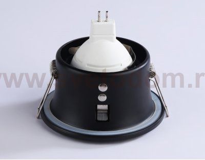 Светильник встраиваемый IP65 Ambrella TN1188 BK черный GU5.3 IP65 87*87*44