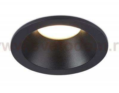 Светильник встраиваемый IP65 Ambrella TN1188 BK черный GU5.3 IP65 87*87*44