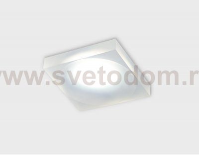 Светильник точечный Ambrella TN136 WH/FR белый/матовый GU5.3 80*80*32 TECHNO SPOT