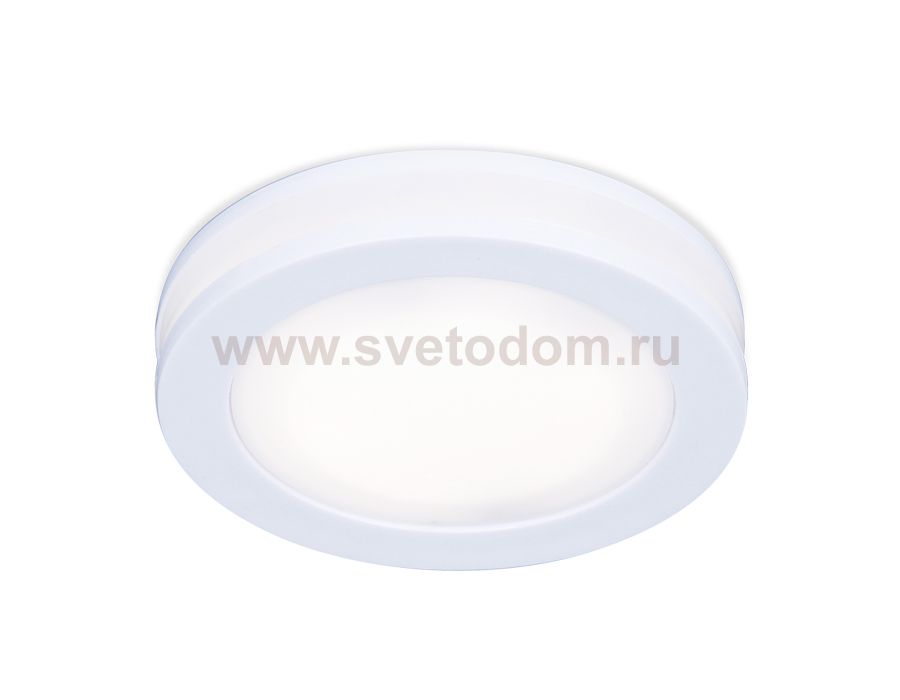 Светильник точечный Ambrella TN140 WH белый LED 4200K 7W D85*30 TECHNO SPOT