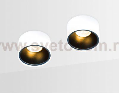 Светильник точечный Ambrella TN146 WH/BK белый/черный GU5.3 D96*78 TECHNO SPOT