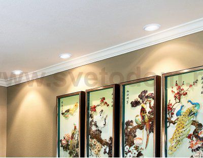 Светильник точечный Ambrella TN160 WH белый GU5.3 D92*38 TECHNO SPOT