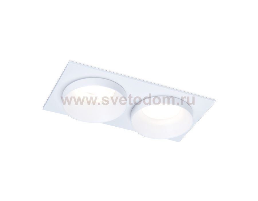 Светильник точечный Ambrella TN170/2 WH белый GU5.3 181*92*38 TECHNO SPOT