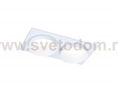 Светильник точечный Ambrella TN170/2 WH белый GU5.3 181*92*38 TECHNO SPOT