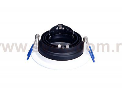 Светильник точечный Ambrella TN176 WH/BK белый/черный GU5.3 D100*40 TECHNO SPOT