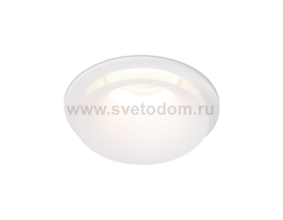 Светильник точечный Ambrella TN186 WH/S белый/песок GU5.3 D80*50 TECHNO SPOT