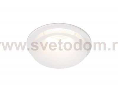 Светильник точечный Ambrella TN186 WH/S белый/песок GU5.3 D80*50 TECHNO SPOT
