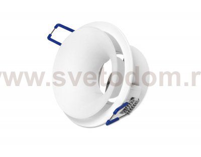 Светильник точечный Ambrella TN186 WH/S белый/песок GU5.3 D80*50 TECHNO SPOT