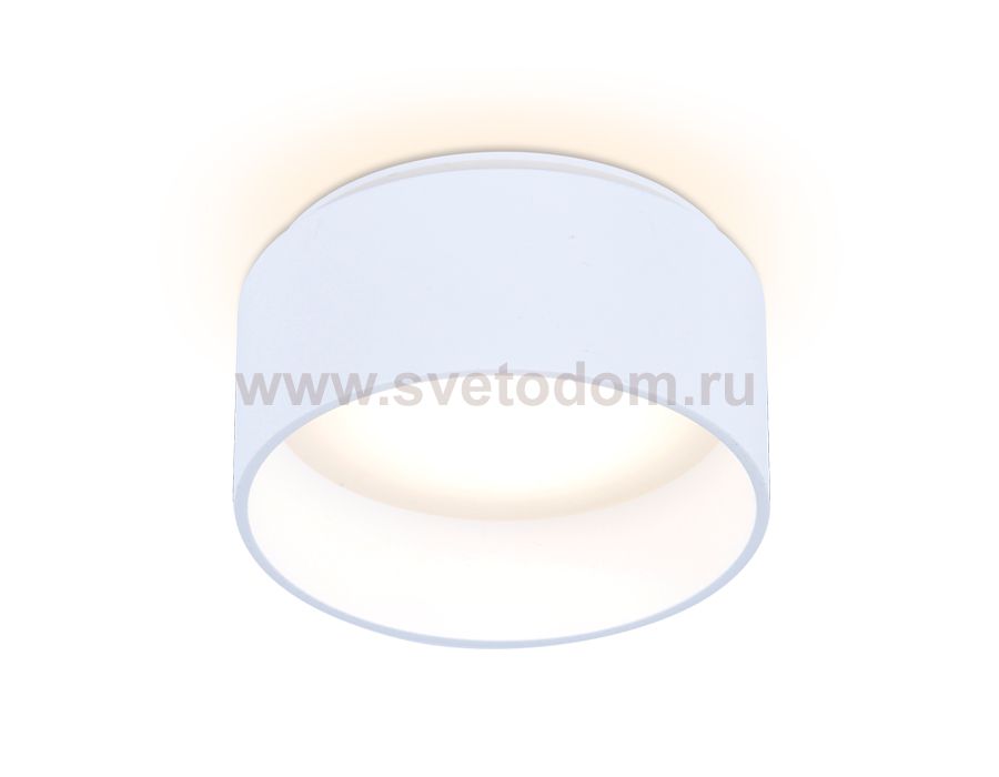 Светильник точечный Ambrella TN190 WH/S белый/песок GU5.3 D80*60 TECHNO SPOT