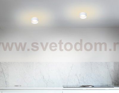 Светильник точечный Ambrella TN193 WH/S белый/песок GU5.3 D80*60 TECHNO SPOT