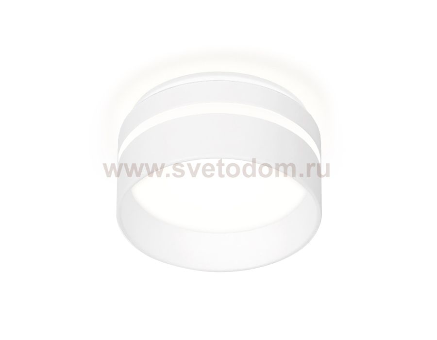 Светильник точечный Ambrella TN193 WH/S белый/песок GU5.3 D80*60 TECHNO SPOT