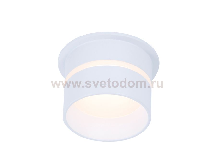 Светильник точечный Ambrella TN195 WH/S белый/песок GU5.3 D68*65 TECHNO SPOT