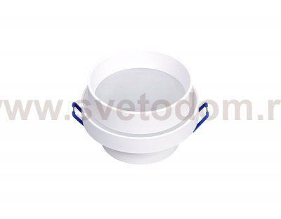 Светильник точечный Ambrella TN198 WH/S белый/песок GU5.3 D90*60 TECHNO SPOT