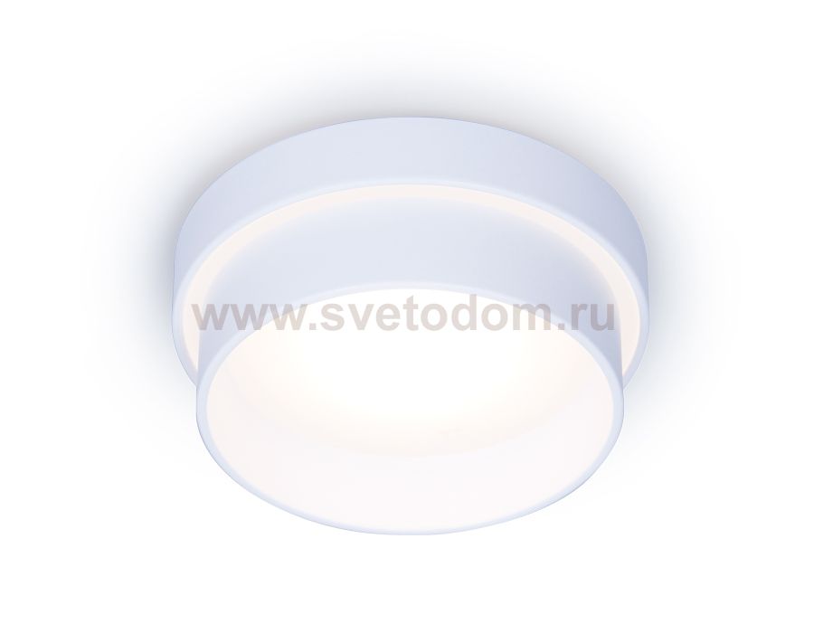 Светильник точечный Ambrella TN198 WH/S белый/песок GU5.3 D90*60 TECHNO SPOT