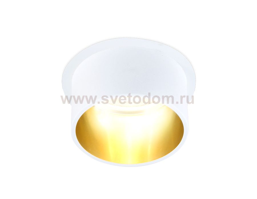 Светильник точечный Ambrella TN201 WH/GD белый/золото GU5.3 D68*55 TECHNO SPOT