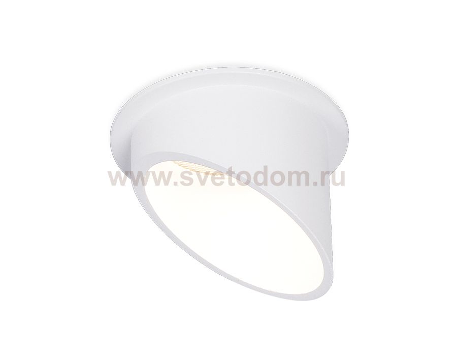 Светильник точечный Ambrella TN205 WH/S белый/песок GU5.3 D68*65 TECHNO SPOT