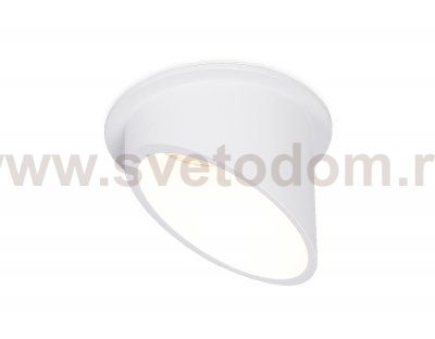 Светильник точечный Ambrella TN205 WH/S белый/песок GU5.3 D68*65 TECHNO SPOT
