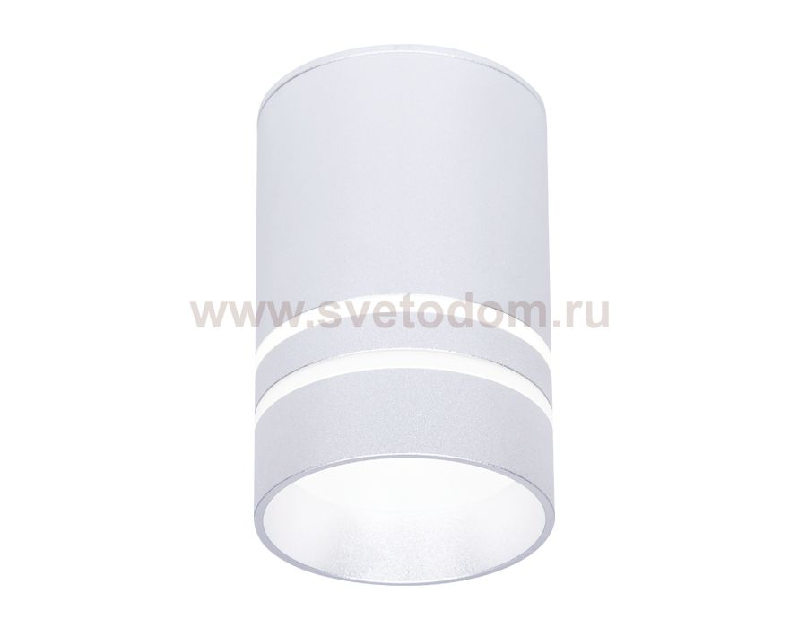 Светильник точечный Ambrella TN236 SL/S серебро/песок LED 4200K 5W D60*100 TECHNO SPOT