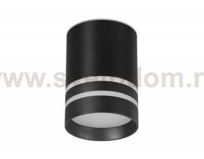 Светильник точечный Ambrella TN242 BK/S черный/песок LED 4200K 12W D80*100 TECHNO SPOT