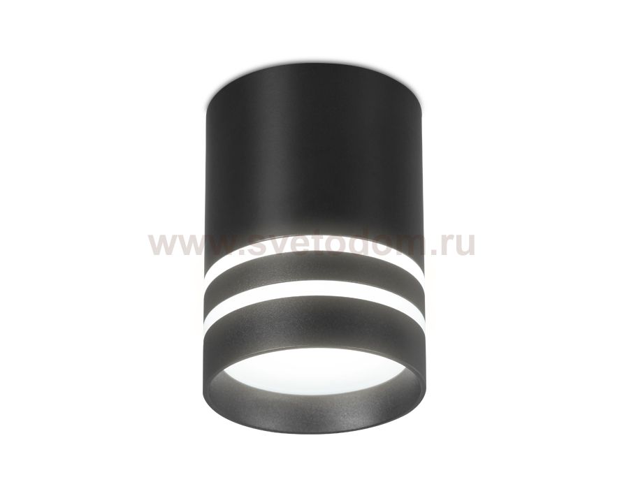 Светильник точечный Ambrella TN242 BK/S черный/песок LED 4200K 12W D80*100 TECHNO SPOT