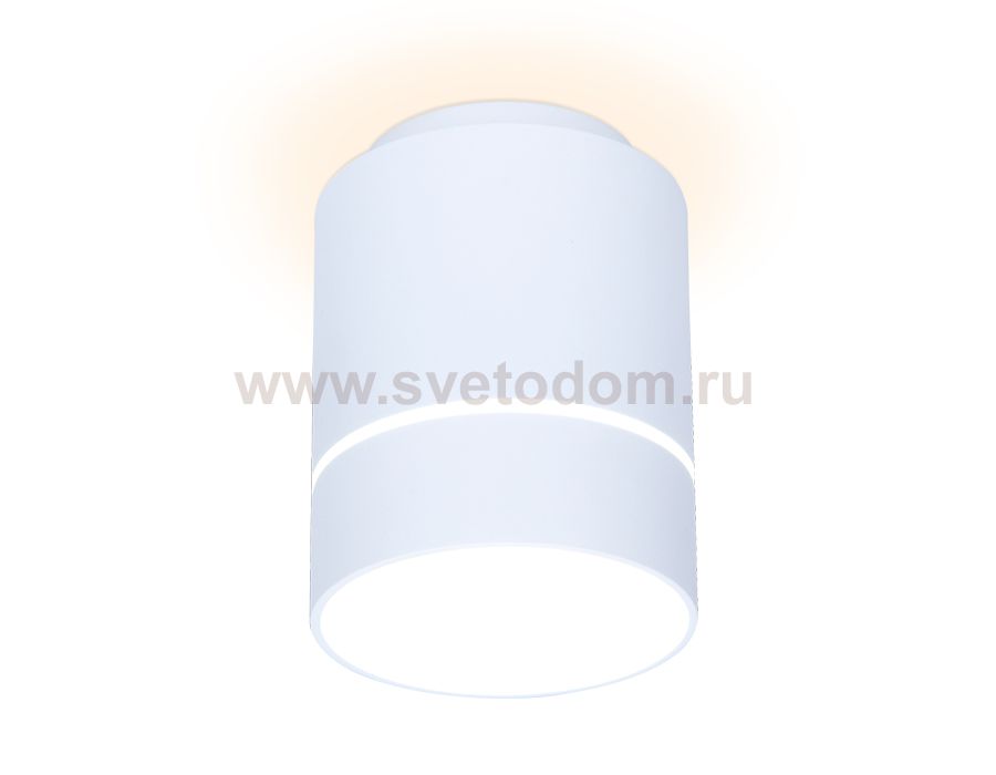 Светильник точечный Ambrella TN255 WH/S белый/песок LED 4200K 7W D80*110 TECHNO SPOT