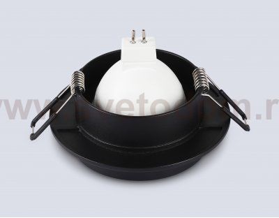 TN30708 BK черный GU5.3 D92*36